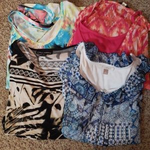 4 blouses all size xl